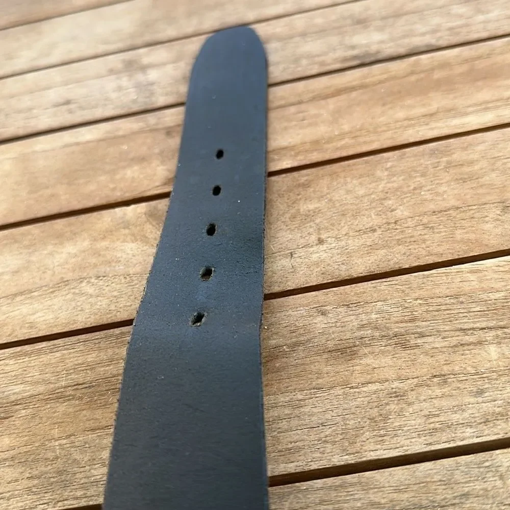 Timberland Black Leather Men’s Belt 44